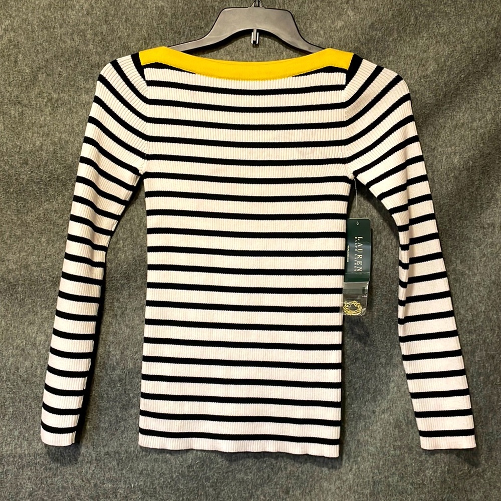 NWT Ralph Lauren striped sweater, women’s XS